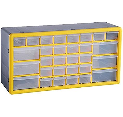 30 Drawer Parts Tool Storage Organiser Cabinet Case Tool Box Nuts Bolts Nails Amazon Co Uk Diy Tools
