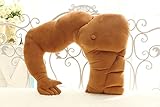 Missley Boyfriend Muscle Man Body Arm Plüsch Cotton Pillow Mode Arm Plüschtier für Mädchen Kinder