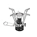 Produktbild Mini Campingkocher - Klappbarer Gasherd Im Freien - Portable Ofen Kochen Picknick Split Stoves Herd Brenner
