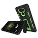 Produktbild LG G6 Hülle mit Klappständer,EVERGREENBUYING Hybrid Schein H870DS Tasche Ultra-dünne Schutzhülle Case Cover mit Ständer Etui für LG G6 (2017) Grün