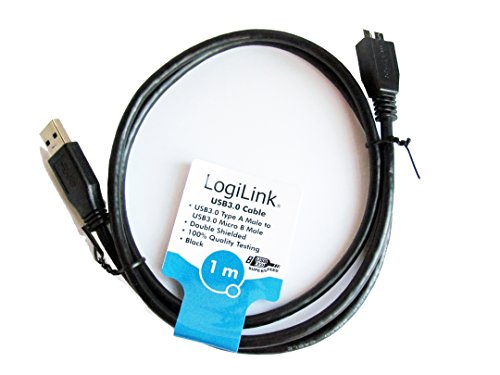 LogiLink CU0027 USB 3.0 zu Micro-B Anschlusskabel schwarz