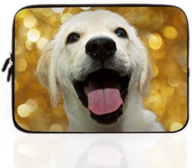 Laptop Sleeve,Golden Retriever Notebook Carrying Case,Premium Ipad Case,MacBook Pro-10 inch