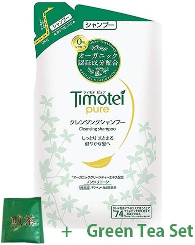 Unilever Timotei Pure Cleansing Shampoo - 385g - Refill (Green Tea Set)