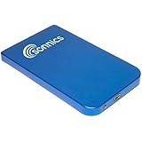 Sonnics 80GB 2.5 inch USB External Pocket Sized Hard Drive for PC, Laptops, Macs and Playstation 3 - Blue