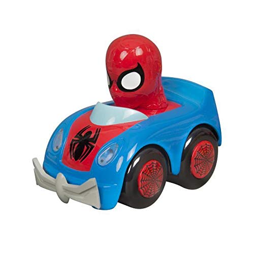 Preisvergleich Produktbild TOY STATE Hero Bump and Go avec Sons et Lumieres - Spiderman