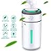Produktbild HYCy Mini-Klimaanlage  Luftkühler-Diffusor für ätherisches Öl, Aromatherapie-Diffusor, tragbarer USB-Luftbefeuchter-Diffusor mit einstellbarem Nebelmodus, 7 LED-Nachtlichter