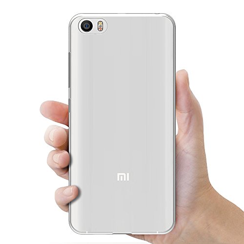 Funda Xiaomi Mi5  AICEK Xiaomi Mi5 Funda Transparente Gel Silicona Xiaomi Mi5 Premium Carcasa para Xiaomi Mi5