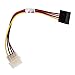 Produktbild Kabel Adapter Molex auf SATA HP Amphenol 456547 – 001 22 cm ProLiant ML350