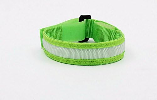 Sports Bracelet, Luminous Arm, Outdoor Sports Bracelet, Night Running, Riding Equipment, Reflective Safety Warning Ring,Green