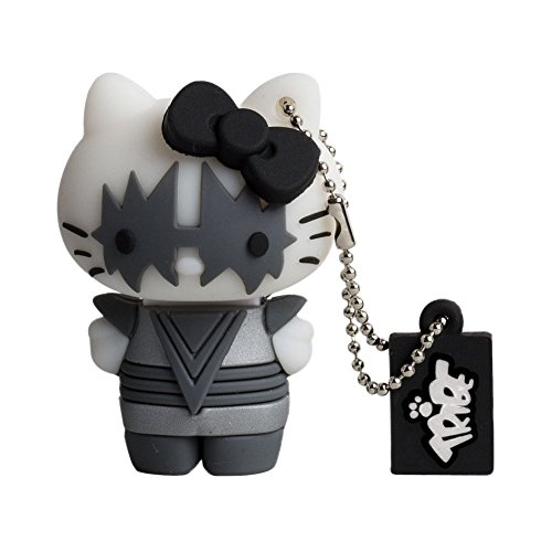 Tribe Hello Kitty Kiss Pendrive - Memoria USB Flash Drive 2.0, de Goma, de 8 GB con Llavero, diseño Spaceman