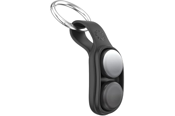 PopSockets : PopPuck - Trick Magnet et Fidget Toy avec Deux Palets Magnétiques Inclus - Black Flip