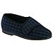 Produktbild GBS Hamish Herren Hausschuhe / Slippers mit Klettverschluss (46 EUR) (Blau)