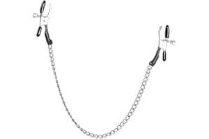 Pipedream Fetish Fantasy Series Alligator Nipple Clamps, Silver, One Size