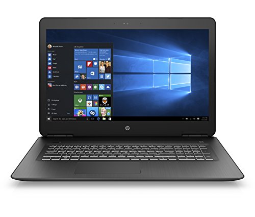 HP Pavilion Power 17-ab303na 17 3-Inch Gaming Laptop -  Black   Intel Core i5-7300HQ 2 5 GHz  8 GB RAM  1 TB HDD Plus 128 GB SSD  NVIDIA GeForce GTX 1