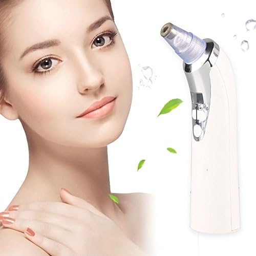 Blackhead Removal Machine: Best Blackhead Suction USB Rechargeable Extractor Tool with 4 Multi-Functional Probe Kit - Effective Blackhead Treatment for Blemish-Free Skin, Best Holiday Gift to Mom and Girlfriend