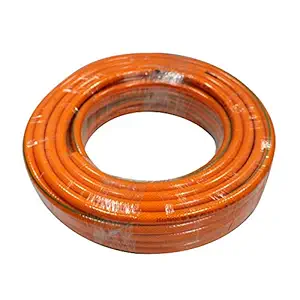 TechnoCrafts PVC Braided Water Hose for Hose Accessories 30 Meter (100 feet) 1/2