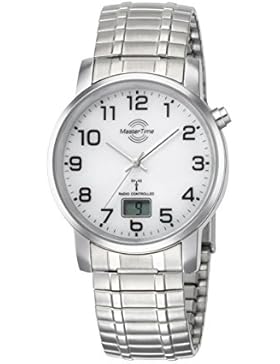 Master Time Funk Basic Series Herrenuhr MTGA-10306-12M mit Zugband, Edelstahl-Zugband Armbanduhr