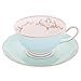 Produktbild Bombay Duck Miss Darcy Mintgrün und Gold Vogel Tasse