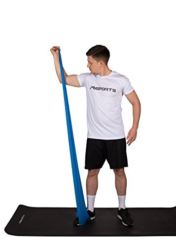 Fitnessband 3er Set im Beutel – Leicht | Medium | Stark – Fitnessband Trainingsband Gymnastikband - 4