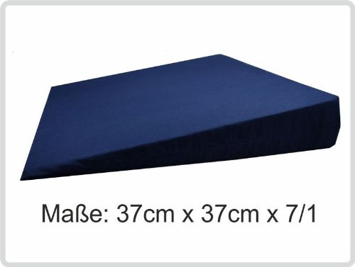 Orthopädisches Keilkissen Kissen Sitzkissen Sitzkeilkissen Sitzkissen Sitzkeil 100 % Baumwollbezug! *Top-Qualität zum Top-Preis*