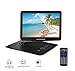 Produktbild CZWXCD Tragbarer DVD-Player, 15,6 Zoll 270 ° drehbarer Bildschirm 8 Stunden Akku, Unterstützung für USB/SD/TV/Spiel/Video-Eingang/Ausgang