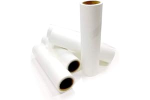 BAFFECT Recambio de rodillos adhesivos,Reemplazable Roller Head Lint Roller Refill Pet Hair Roller Sticker Pegajosas cabezas de repuesto para pelos de animales, Dander y Pelusa del piso y los muebles (5 Pack)