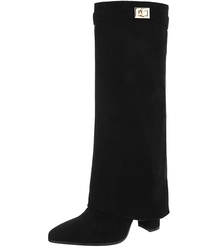 Vind overknee laarzen suede in Schoenen op