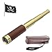 Produktbild Retro Messing Pirat Monocular 25x30 Zoomable Pocket Monocular Portable zusammenklappbare Pirate Jack Spyglass Wasserdichte Handheld-Teleskop