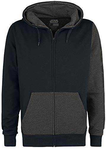 Star Wars: Rogue One Sweatshirt Star Wars Rogue One - Imperial Emblem Zipper Hoodie Black-2XL
