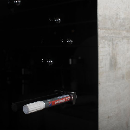 Magnetische Boardmarker-Halterung für Glas Magnetboard / Magnettafel / Magnetwand / Memoboard - 2