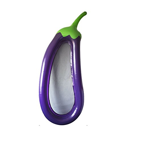 Preisvergleich Produktbild DMGF Aufblasbare Pool Floats Für Erwachsene Riesen Auberginen Schwimmen Liegestühle Sommer Party Strand Urlaub Wassersport Floß Spielzeug