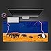 Produktbild Sxkdyax Mauspad Afrikanischer Elefant Mauspad für ultradünne Tastatur Büro Computer Spiel Pad Spieler Beistelltisch mats-70CMX30CM