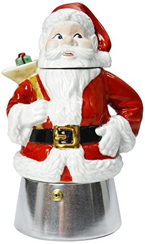 Mongardi 9057C99 Espressokanne Weihnachtsmann Mongardi 9057C99 Espressokanne Weihnachtsmann Bilder