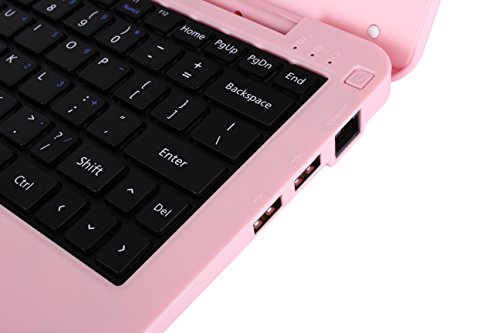 G-Anica   Netbook Laptop PC Ultrabook Android 4 4 HDMI   cr 10  Wifi-SD-MMC   Laptop Bag   Mouse   Mouse Pad   Earphone  4 PCS Accessories   Pink 