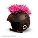 Produktbild Helm-Irokese für den Skihelm, Snowboardhelm, Kinderskihelm, Kinderhelm, Motorradhelm oder Fahrradhelm - - Der HINGUCKER - Der etwas auffälligere Helm-Aufkleber - für Kinder und Erwachsene HELMDEKO (Multicolor)