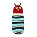 Cute Caterpillar Style Baby Infant Newborn Handmade Crochet Beanie Hat Clothes Baby Photograph Props