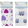 No Mess Floor Mat Baby High Chair Feeding Cover Splash Messy Play Painting