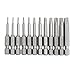 Produktbild kangnice 12/Set 1/10,2 cm 50 mm t5-t40 Magnetischer Torx-Schraubendreher Bits Kit