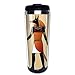 Produktbild Egyptian Murals Anubis 400ml Stainless Steel Coffee Cup Tea Mug Travel Vacuum Insulated Mugs Hot Cold Tumbler