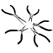 Produktbild goldentrading 5 x Schmuck Mini Zange Ausstechform rund Gebogene Nase aufreihmaterialien macht Craft Tool Kit