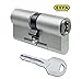 Produktbild EVVA ICS Hochsicherheits-Doppelzylinder mit 3 Schlüssel, Länge (a/b) 31/41mm (c=72mm), mit Not-u. Gefahrenfunktion BSZ, modulare Bauweise SYMO