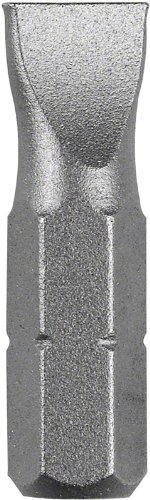 Bosch 2609255909 DIY Bits Ls0.8 x 5.5 25 mm, 1/4 Zoll Auβensechskantschaft DIN 3126-C6.3, Standard (2)