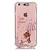 Produktbild GUT® iPhone 6 Hülle, Bling Kristall Diamant Strass Glitzer Silikon Schutzhülle Schutz Handy Hülle Case Tasche Etui Bumper für iPhone 6S/6 (4,7 Zoll) with a Screen Protector
