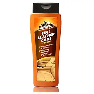 ArmorAll 3 in 1 Leather Care : Cleans, Conditions and restores Leather : Pack of 1