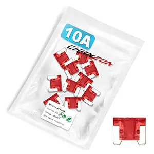 Chanzon 10pcs Low Profile Mini (Micro) 32V Blade Fuse 10A Fast Blow for Automotive Car Truck SUV