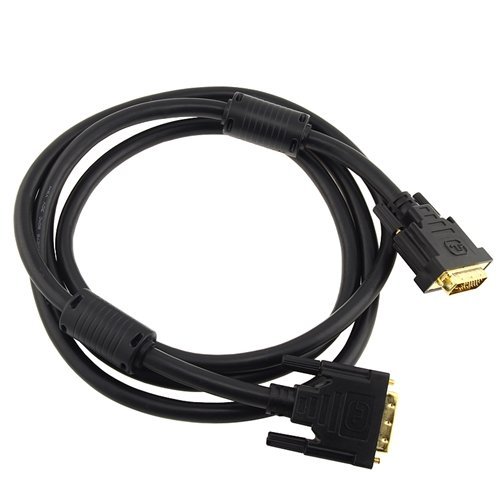 TOOGOO (R) DVI-D zu DVI-D Stecker auf Stecker Doppelstrang DVI-Kabel 6FT NEU - 3