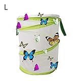 3. Ventilación de malla fuerte: fácil de observar la huella de la actividad de los insectos como las mariposas.