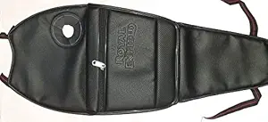 Royal seat covers Artificial Leather Cover for Thunder Bird Stitch Model (Black)