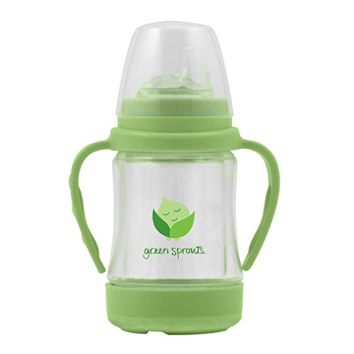 green sprouts Glass Sip'n Straw Cup (Green)
