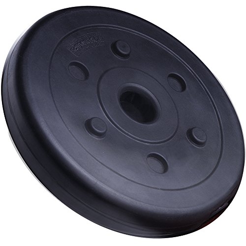 ScSPORTS 30 kg Langhantel-Set Kunststoff Hantelscheiben 2 x 1,25 kg + 2 x 2,5 kg + 4 x 5 kg - 4